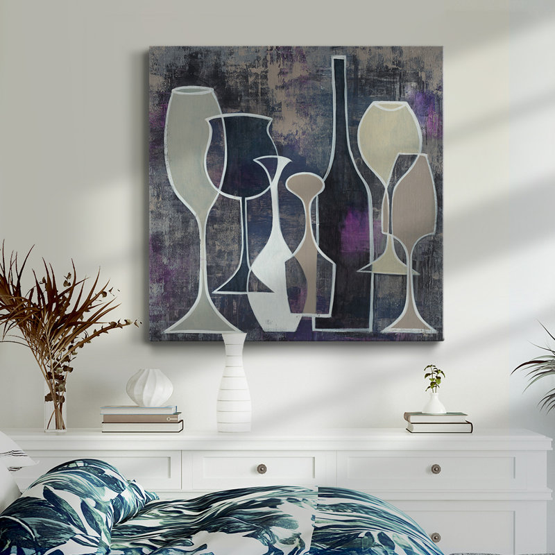 Toile tendue avec châssis Varietals I-Premium - prête à être accrochée