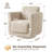 Joie Upholstered Swivel Chair-186114156