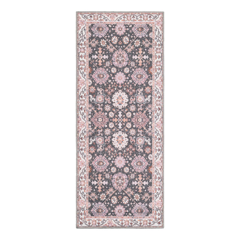 Bungalow Rose Esther Timeless Rug, Tapis de couloir 2 pi x 5 pi 1 po