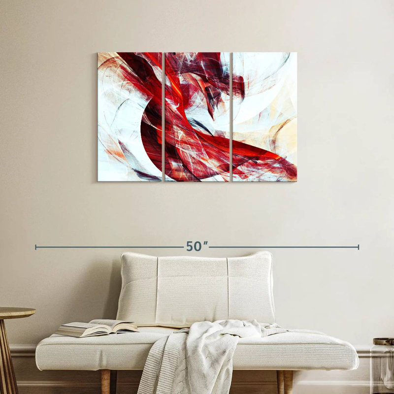 Avery Futuristic Abstract, 24" H x 38" W