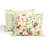 Leilani Watercolor Scallop Edged Floral Quilt Yellow/Multi 3Pc Set-99884592