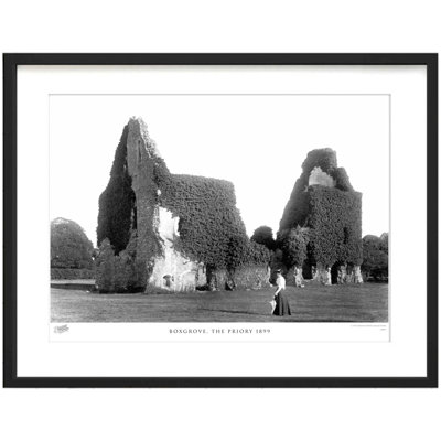 'Boxgrove, the Priory 1899' by Francis Frith - Picture Frame Photograph Print on Paper