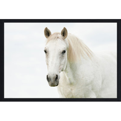 « white beauté 3 », reproduction de photo encadrée