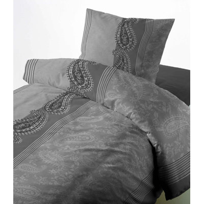 Damask Duvet Cover Set with Pillowcases