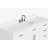 Thornaby 66'' Solid Wood Single Bathroom Vanity with 1.5'' Carrara Quartz Top-1257290968-1215536296