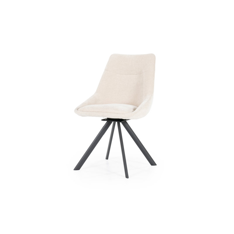 Dining Chair Upholstered Dining Chair, White