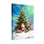 Noël, père Noël, arbre de Noël, renne, neige, cadeaux, ciel nocturne-1315098657
