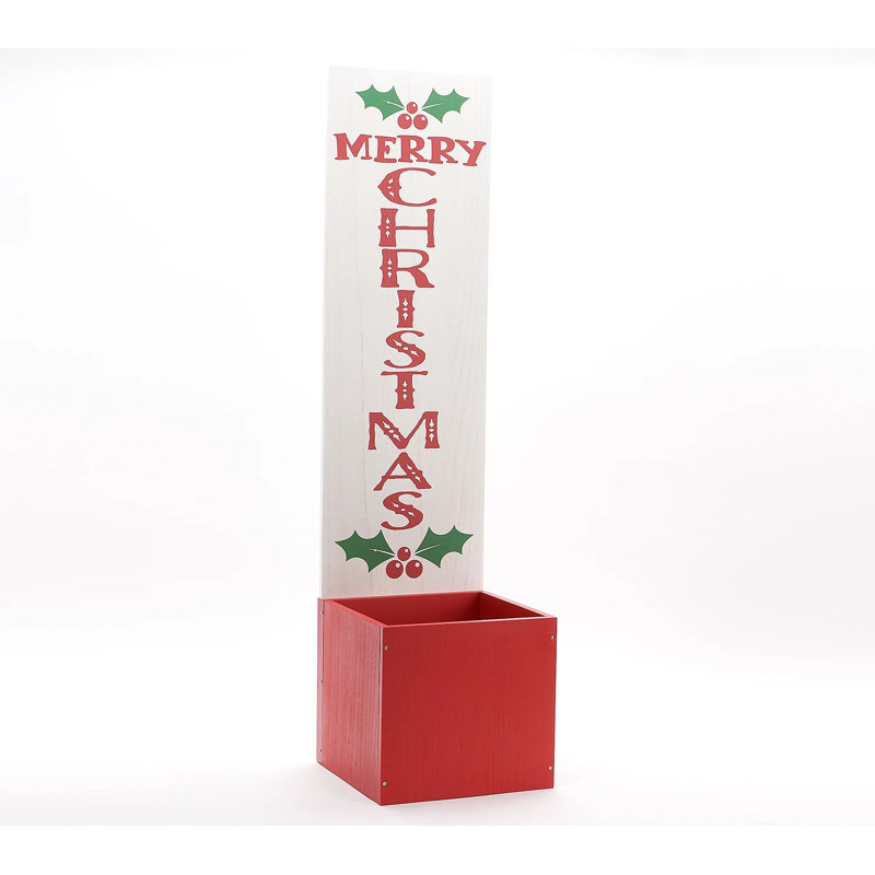 Méridienne en bois manufacturé Edelberto Merry Christmas