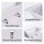 60" X 32" Solid Surface Alcove Built-in Bathtub With Integrated Apron And Rectangle Interior
