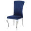 Ensemble de chaises d'appoint bleues (ensemble de 4)-1091997332