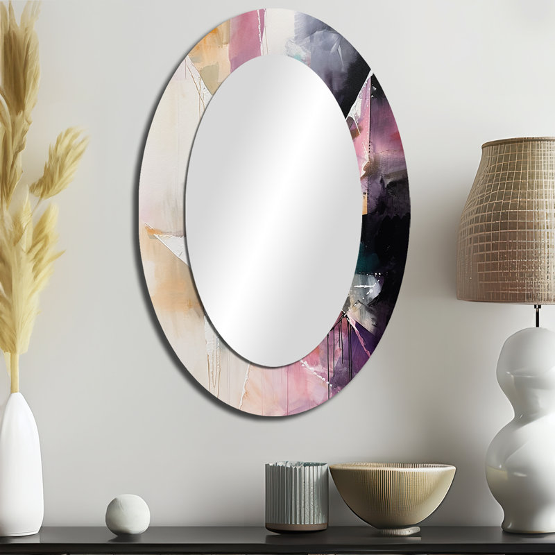 Miroir mural mauve, 36 po x 24 po