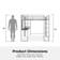 Larrick Loft Bed with Bookcase by Viv + Rae™