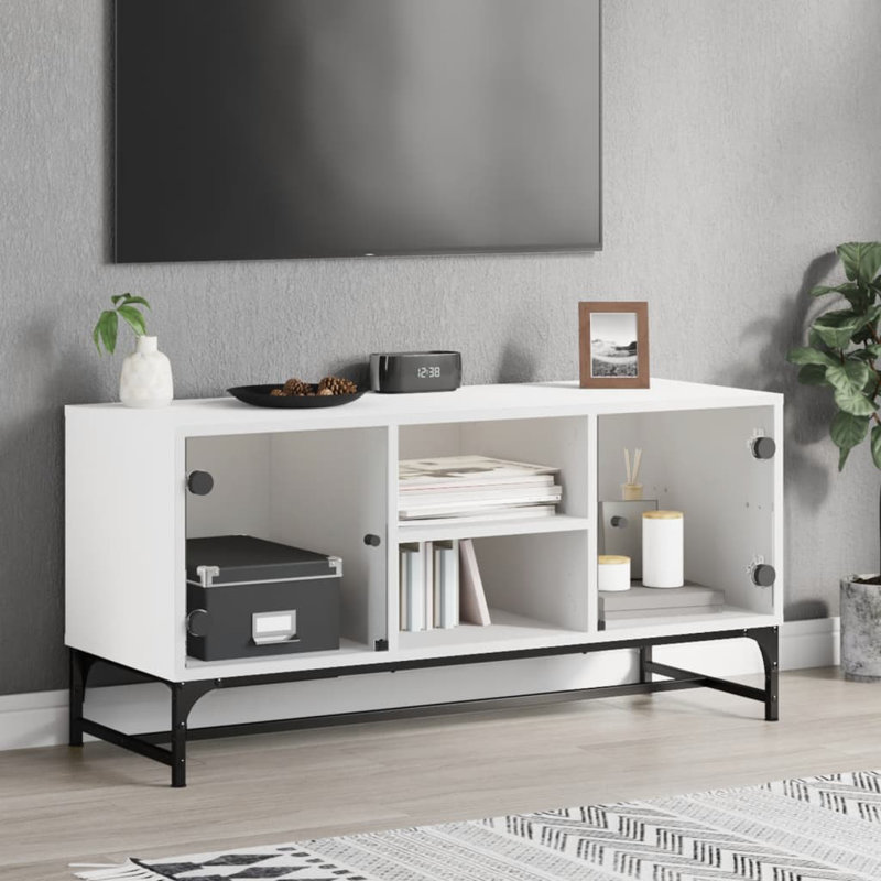 Masin Unfinished TV Stand for TVs up to 43", White