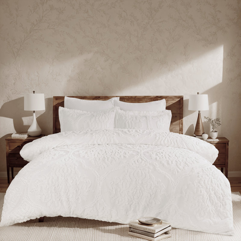 Comforter, White, King Comforter + 6 Additional Pieces