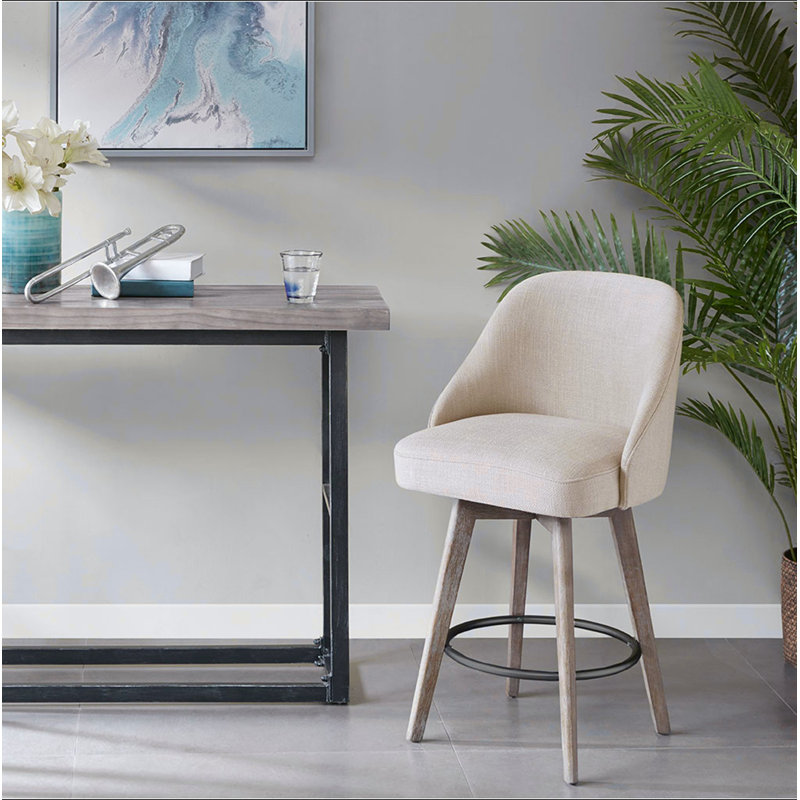 Tabouret de comptoir avec siège pivotant