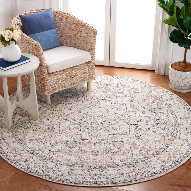 Vivaldi Performance Oriental Rug, Round 6'7"