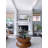 Stylish Champlain Coffee Table – Modern Hourglass Design, Solid and Engineered Wood for Living Room-454203440