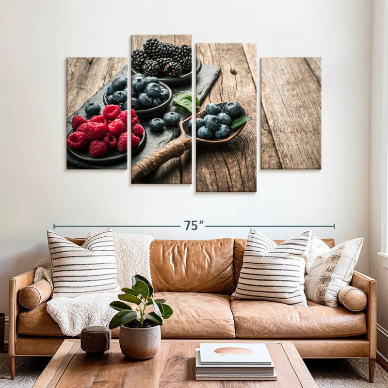Yarlin Berry Platter, 42" H x 68" W