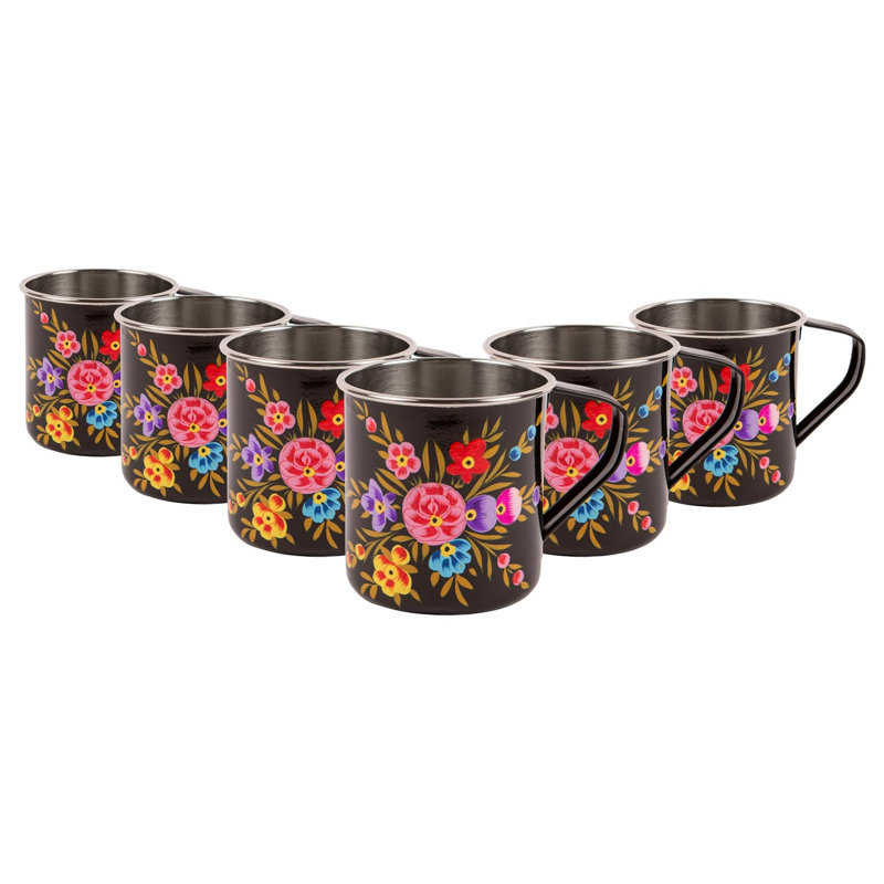  Camping Mugs - 450ml - Carbon