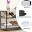 Pour la maison, le vestibule, la chambre à coucher et la porte, étagère à chaussures
