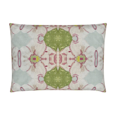 Pink Dogwoods Lumbar Pillow Cover & Insert