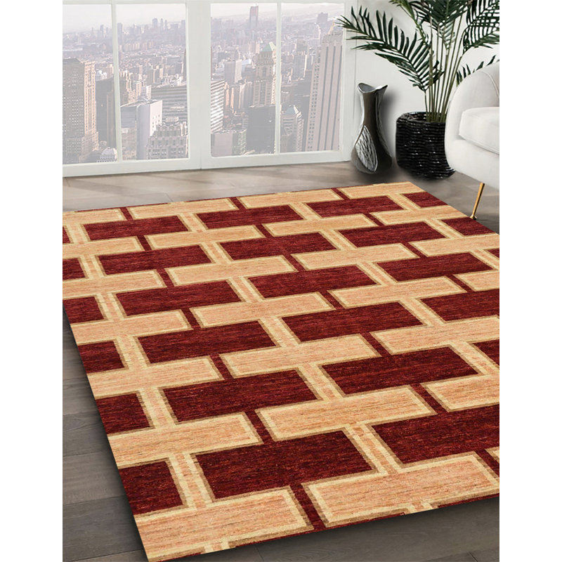 Tapis abstrait moderne 312, Rectangle 8 pi x 12 pi