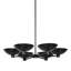 Klaus Chandelier-Jet Black