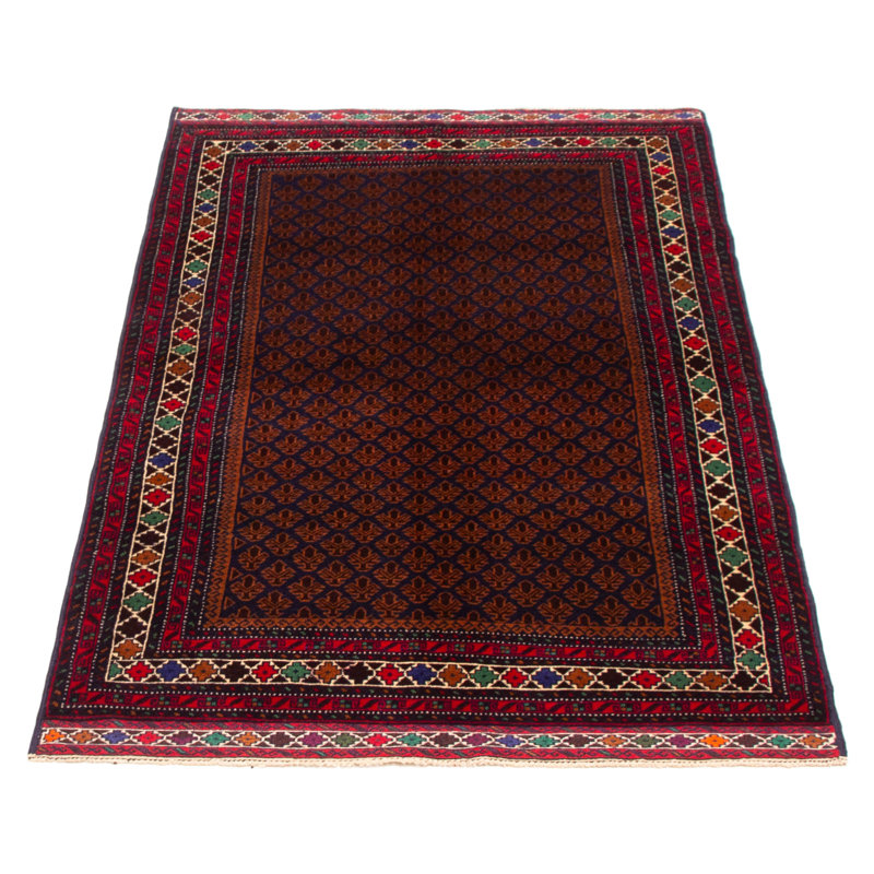 Teimani Navy Rug 3'10" x 6'8"