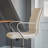 Mid-Back Designer Upholstered Swivel Executive Office Chair with Armrests-1860959587-1860959584