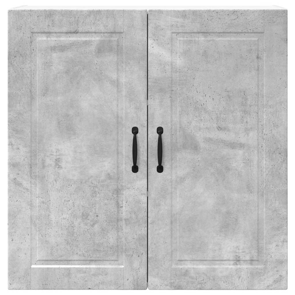 Vidaxl Kitchen Wall Cabinet With Shelf Grey Sonoma 60 X 31 X 80 Cm - Image 2