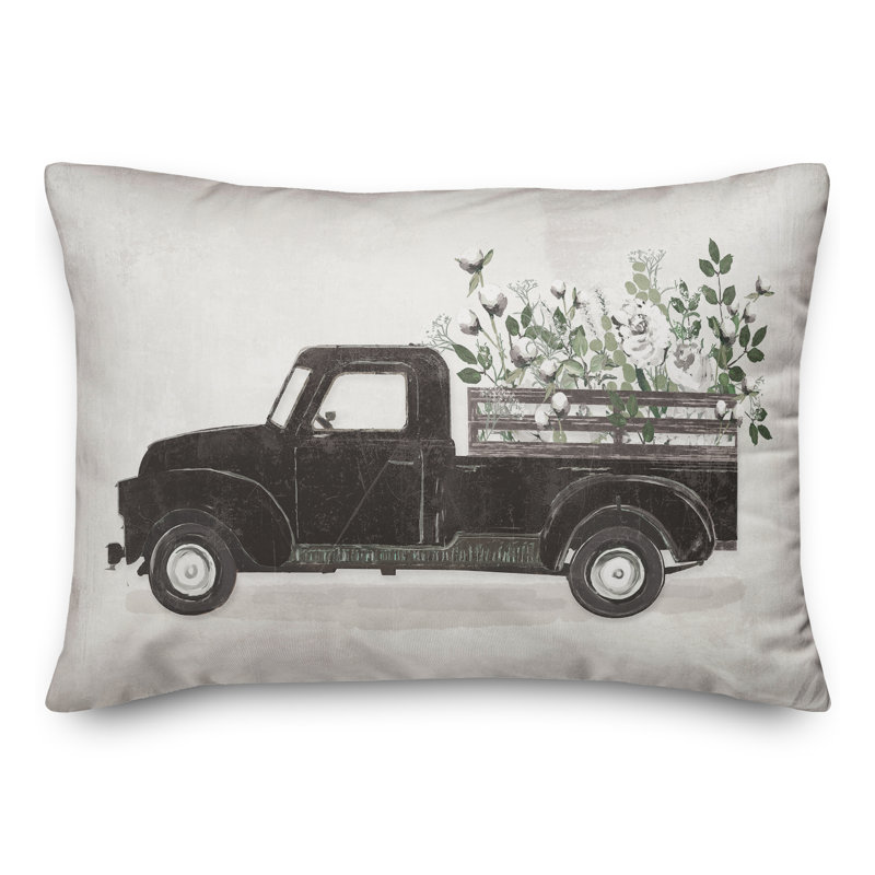  Polyester Lumbar Rectangular Pillow Cover & Insert