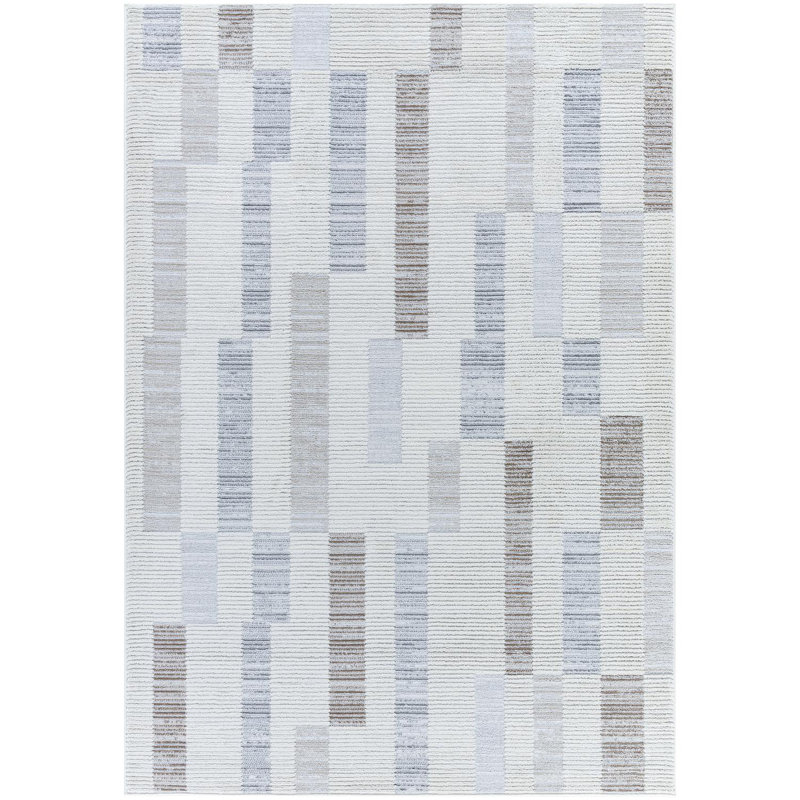 Arrain Geometric Indoor Rug, Rectangle 7'10" x 10'