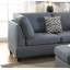 3 pièces Canapé modulaire gris et gris