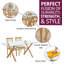 Mose 4 - Person Dining Set