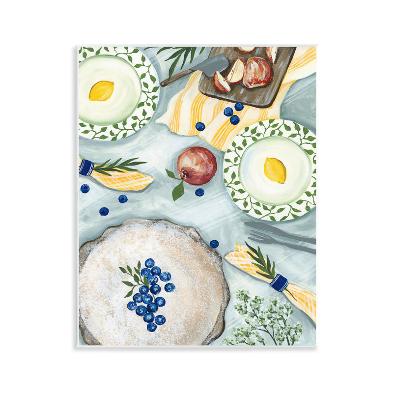  Art mural d'été sur les fruits de pique-nique par Yvette St. Amant