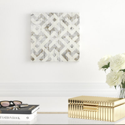 «Neutral Metric I», impression sur toile