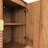 31.3" W Wood Sideboard Buffet Cabinet With Adjustable Shelf