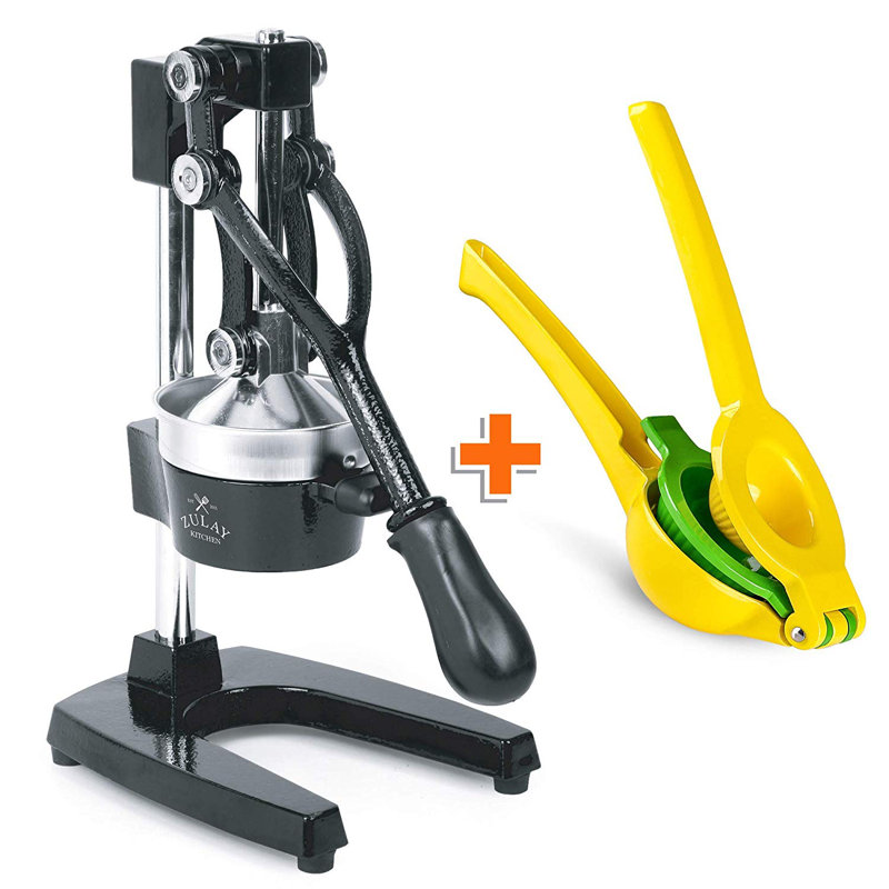 Heavy Duty Citrus Press with 2-in-1 Lemon Squeezer