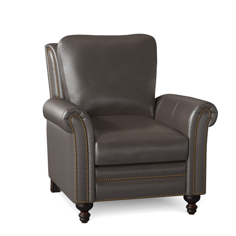 Richardson Recliner, Anilina Hunter Genuine Leather, Plantation, French Natural