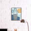 Vase d'eucalyptus occidental, soleil orange par Flora Kouta - impression-556928367-556928354