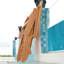Chaise Adirondack pliante avec porte-gobelet