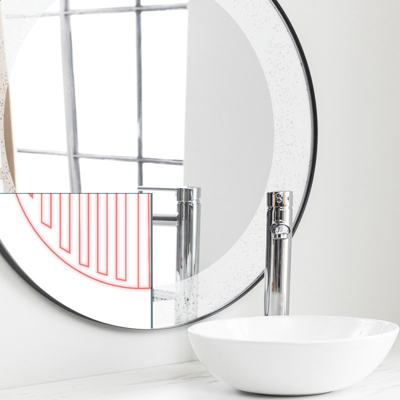Electric Rectangular 24" x 32" Mirror Defogger