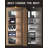 24" W Dual Zone 18-Wine Bottles and 88-Cans Built-In /Freestanding Wine and Beverage Cooler in Black Stainless Steel-122268892