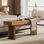Upholstered Engineered Wood Bench