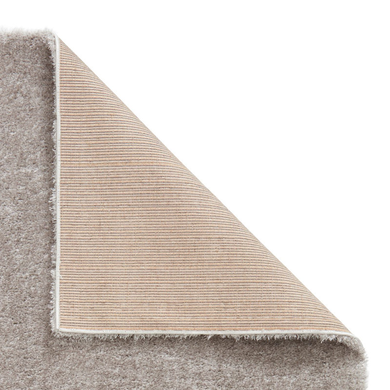 Lux Shaggy area rug Machine Woven Rectangle Silver, Rectangle 60 x 120cm