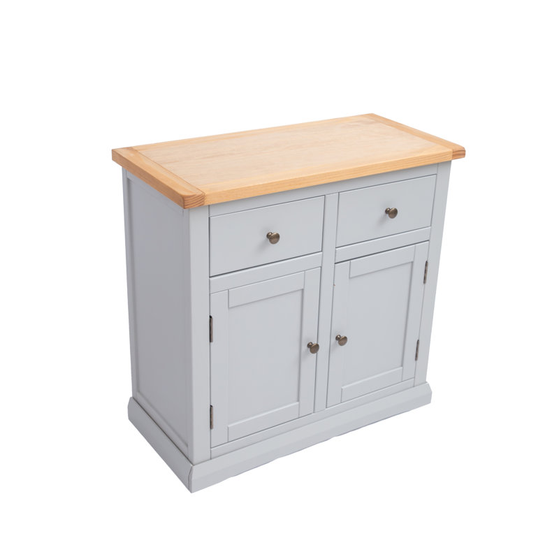 Naugle 84cm Sideboard, Grey/Bronze