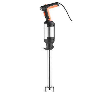 Commercial Immersion Blender, 750W, 18-inch, Heavy-Duty Hand Mixer for Restaurant, Handheld Stick for Soups & Sauces, Pure-Copper Motor, Variable Speed, Stainless Steel 3-Blade Head, Handle