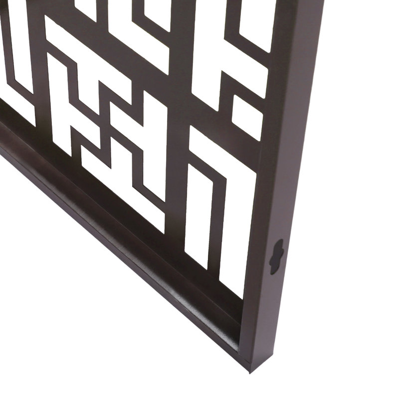 Clôture de climatiseur pour unités extérieures Couvercle de clôture d'intimité pour climatiseur