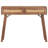 vidaXL Console Table 39.4"x13.8"x29.9" Solid Mango Wood