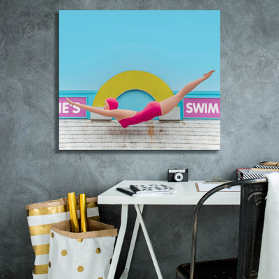 " Diving Lady " by Carlos Vargas